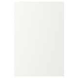 Porta FONNES, bianca, design semplice, si appende sia a destra che a sinistra, si adatta al contenitore platsa.