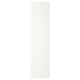 Anta rettangolare bianca di ikea, design semplice, superficie liscia.