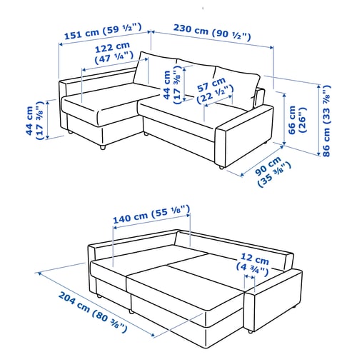 Friheten Divano Letto Angolare Contenitore Skiftebo Grigio Scuro Ikea It
