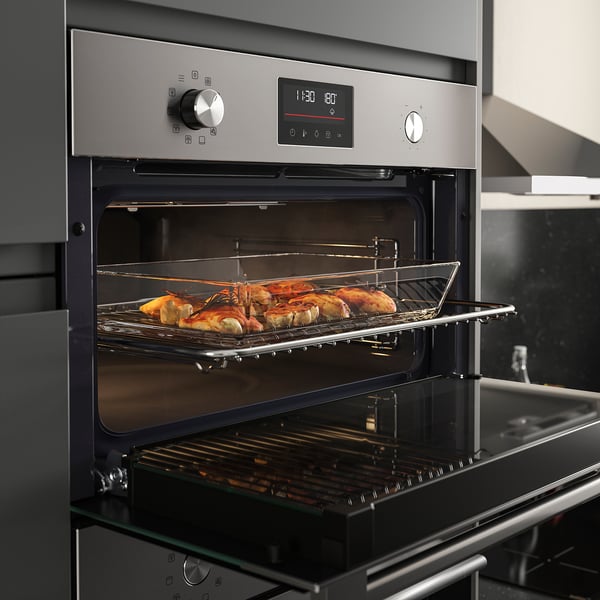 FRILLESBO Forno termoventilato, compatto funzione pasticceria/color acciaio inox IKEA 500