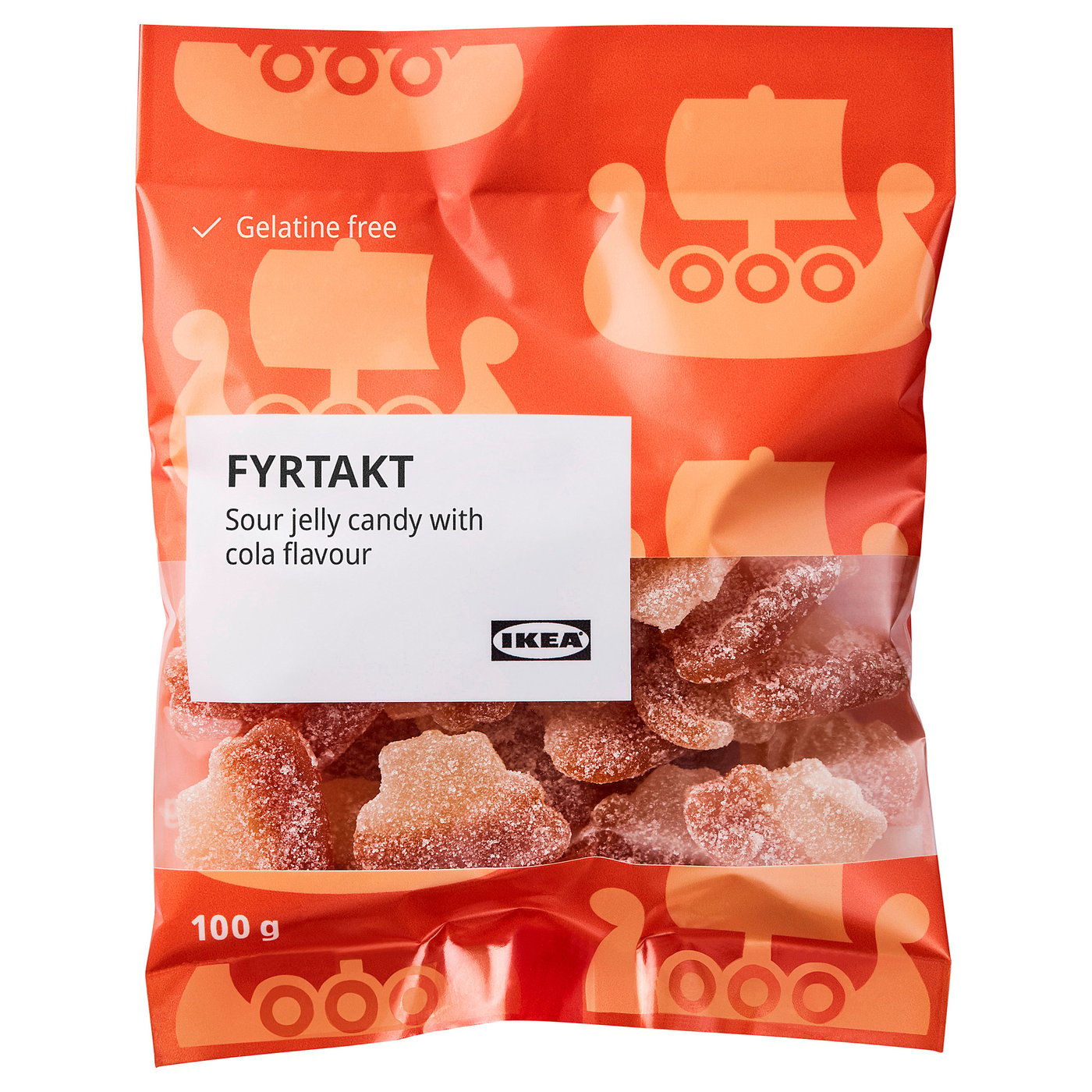 FYRTAKT caramella gommosa aspra, al gusto di cola, 100 g - IKEA Italia