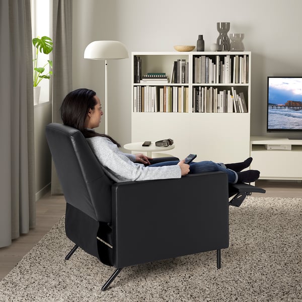 Gistad Poltrona Reclinabile Bomstad Nero Ikea It