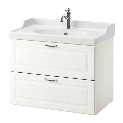GODMORGON / RÄTTVIKEN Mobile per lavabo con 2 cassetti ...