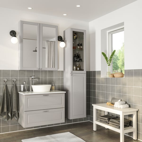 GODMORGON/TOLKEN / KATTEVIK Set arredo bagno, 6 pezzi ...