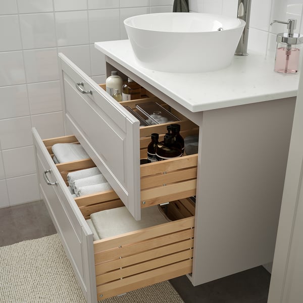 GODMORGON/TOLKEN / KATTEVIK Set arredo bagno, 6 pezzi ...