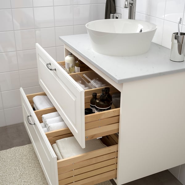 GODMORGON/TOLKEN / KATTEVIK Mobile lavabo/lavabo 40 per ...