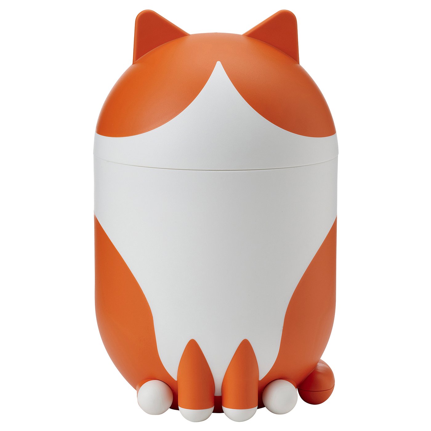 Bottiglia Portachiavi A Forma Di Gatto | Gachapon Peluche Per Borse E Zaini | Simpatico Accessorio (Gatto Arancione)