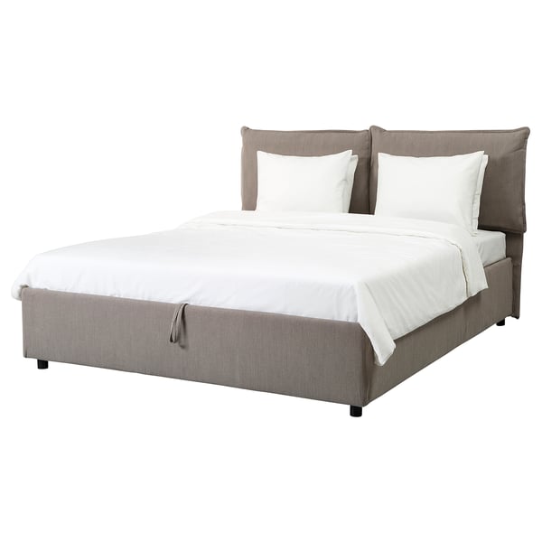 Gressvik Struttura Letto Con Contenitore Grigio Beige Ikea It