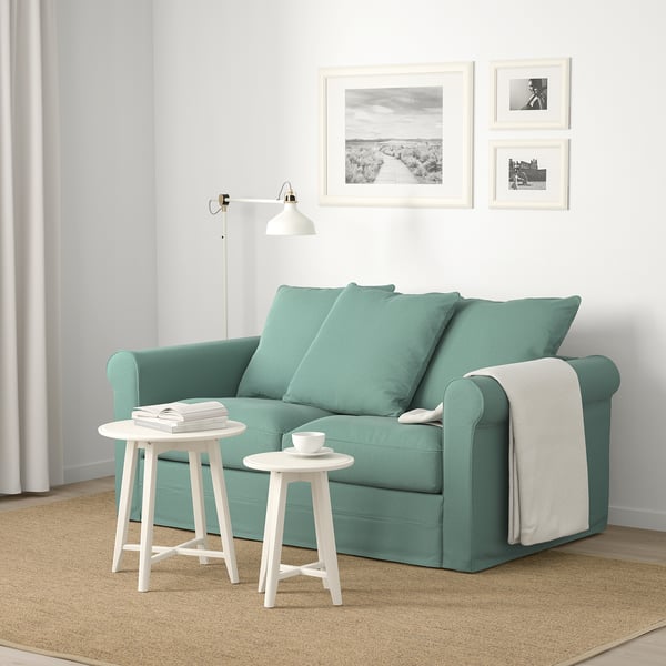 GRÖNLID Divano a 2 posti, Ljungen verde chiaro - IKEA