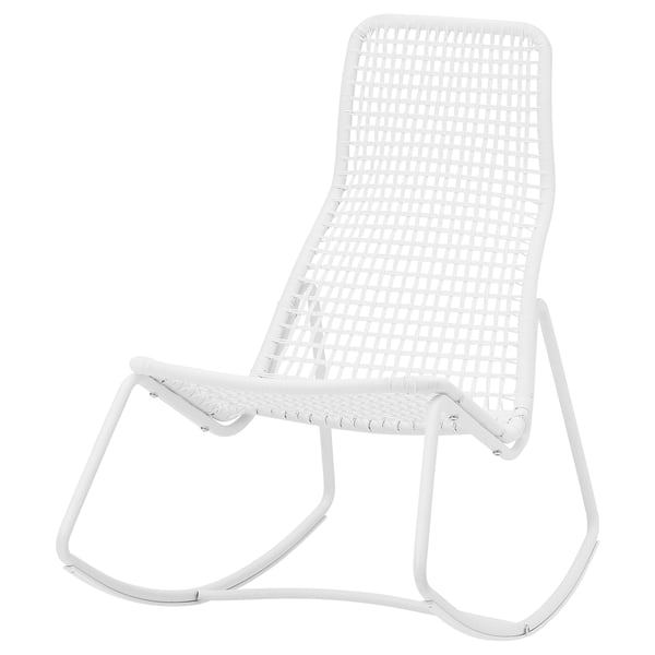 Gubbon Sedia A Dondolo Da Interno Esterno Bianco Ikea It