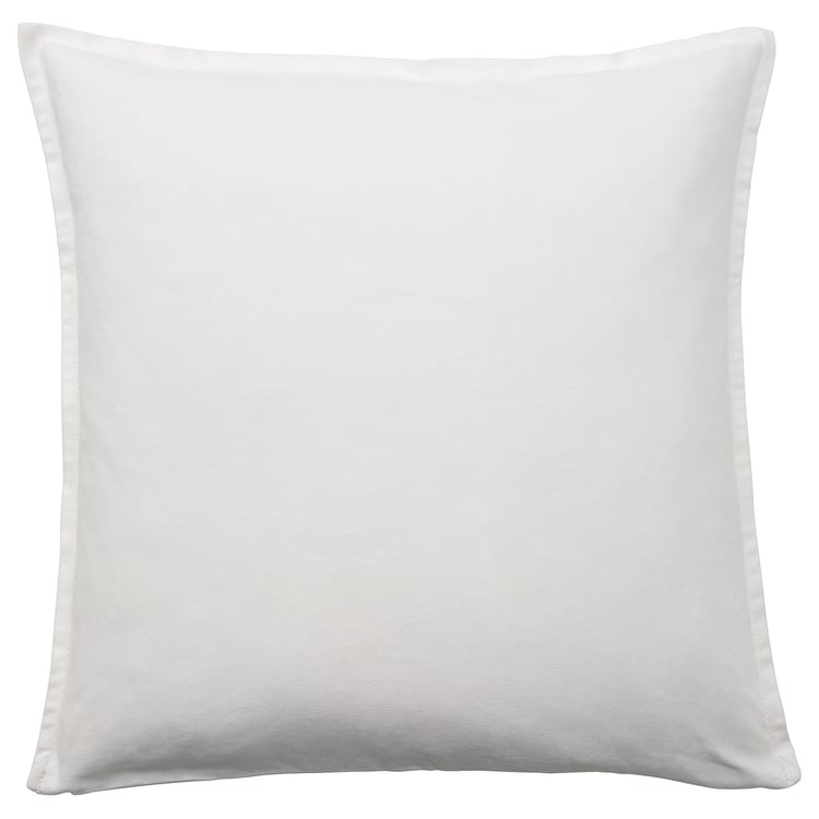 furn. Evans Litchfield - Federa per Cuscino in Iuta, 43 x 43 cm, Colore: Bianco