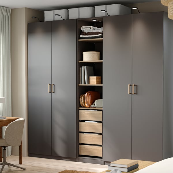 HAMPHULT Maniglia, rovere, 146 mm