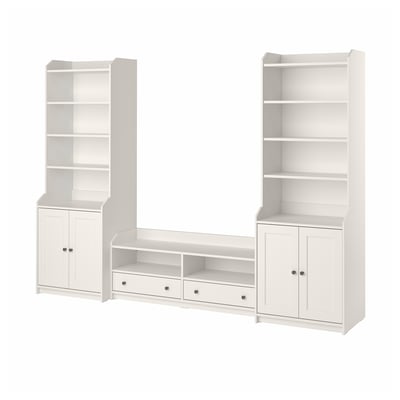 HAUGA cassettiera con 6 cassetti, bianco, 138x84 cm - IKEA Italia