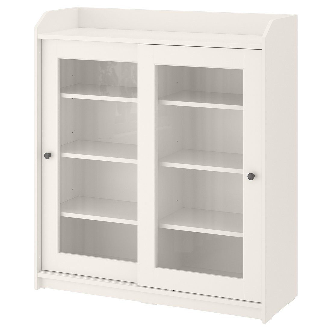 HAUGA Vetrina, bianco, 105x116 cm IKEA IT
