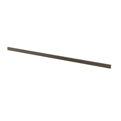 HAVSTORP frontale cucina, marrone scuro/beige, decoro lineare, fibra di legno, superficie liscia