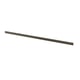 HAVSTORP frontale cucina, marrone scuro/beige, decoro lineare, fibra di legno, superficie liscia