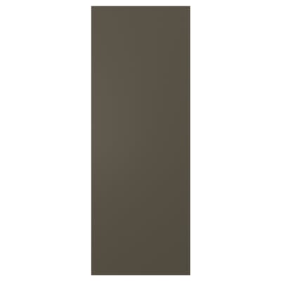 Pannello per mobile da cucina HAVSTORP marrone scuro, liscio, rettangolare.