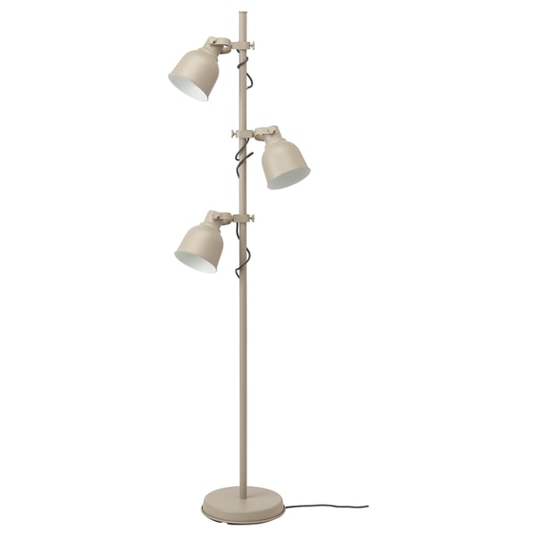 Hektar Lampada Da Terra A 3 Faretti Beige Ikea It