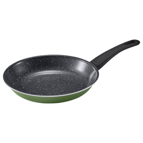 HEMLAGAD Padella, rivestimento antiaderente verde, 28 cm