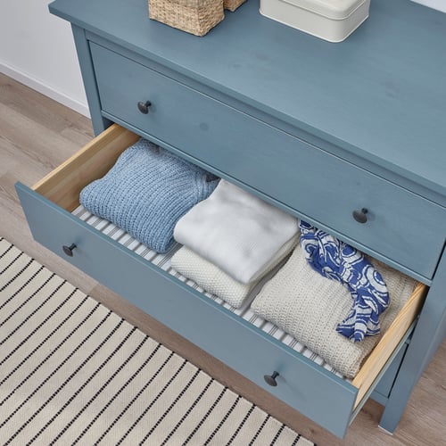 MOBILI 2G - Gruppo 1 Cassettiera 2 Comodini Shabby Bianco Opaco (6070 6071 - Foto 4