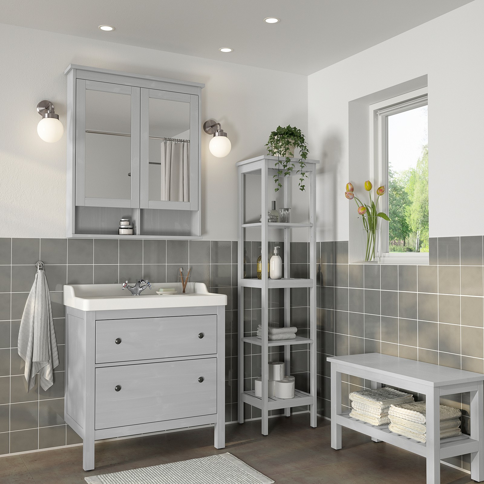 mobile bagno 75 cm ikea