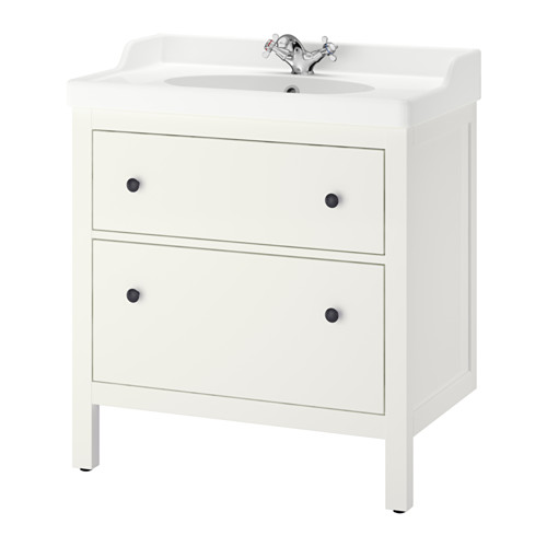 HEMNES / RÄTTVIKEN Mobile per lavabo con 2 cassetti - IKEA