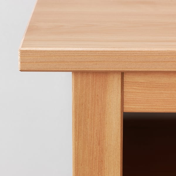 HEMNES Tavolo consolle, marrone chiaro, 157x40 cm