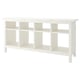 HEMNES Tavolo consolle, mordente bianco, 157x40 cm