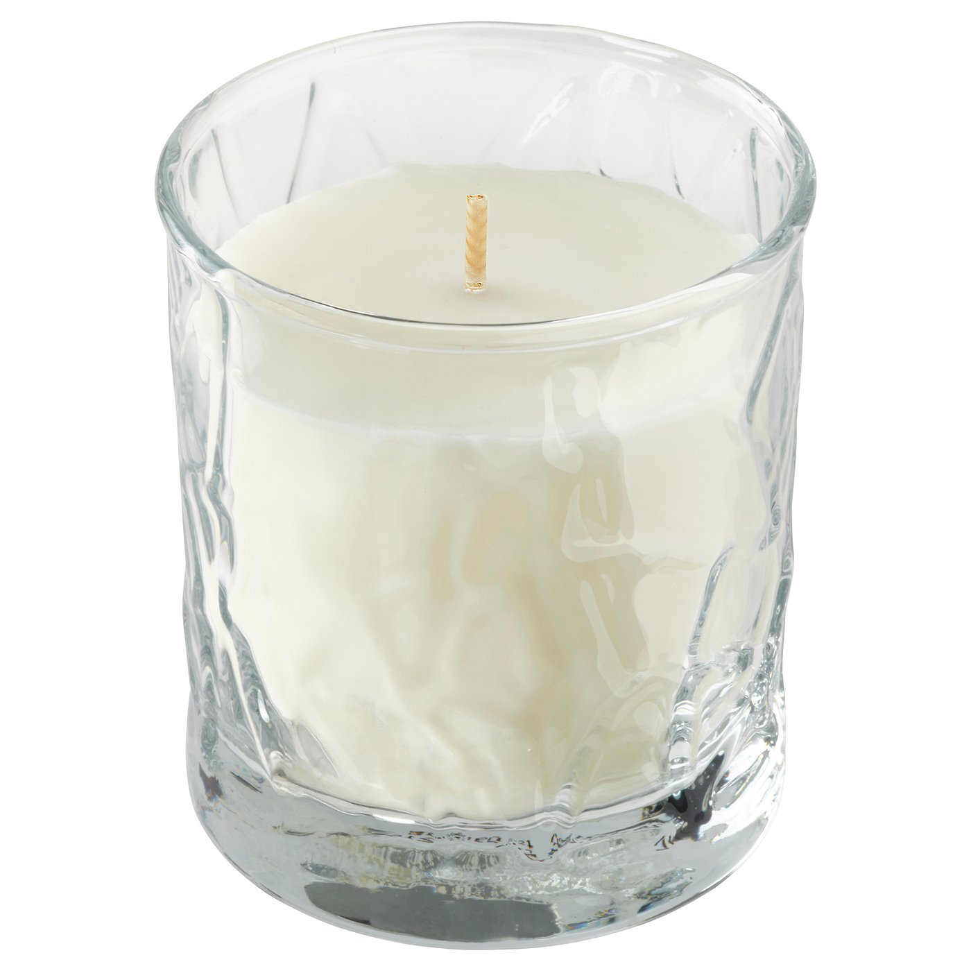 Bicchiere con candela profumata bagutta 70 gr - albero spighe bicchiere