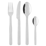 Set di posate IKEA 365+: forchetta, coltello, cucchiaio grande, cucchiaio piccolo. Elegante, design in acciaio inossidabile, semplice e pratico.