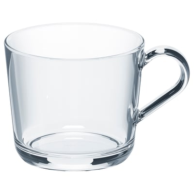 IKEA 365+ Tazza, vetro trasparente, 36 cl