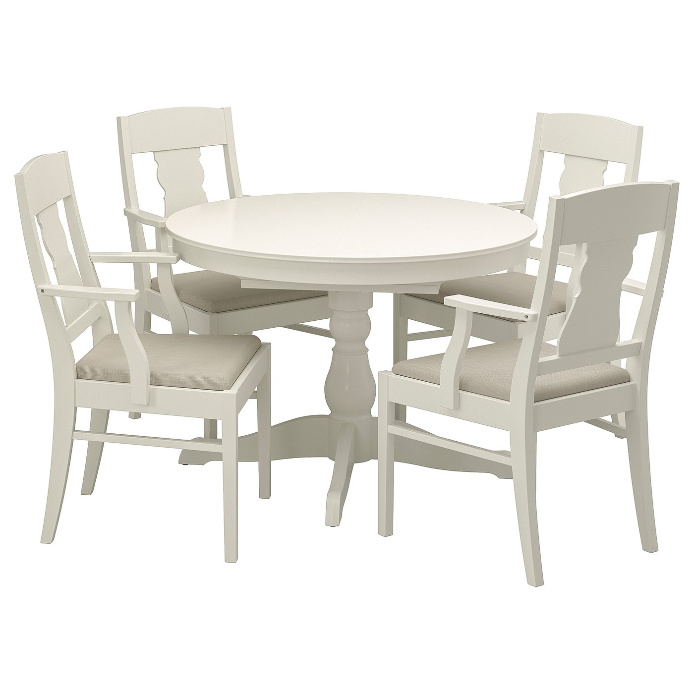 INGATORP / INGATORP Tavolo e 4 sedie, bianco. Leggi i dettagli del  prodotto. Clicca qui - IKEA IT