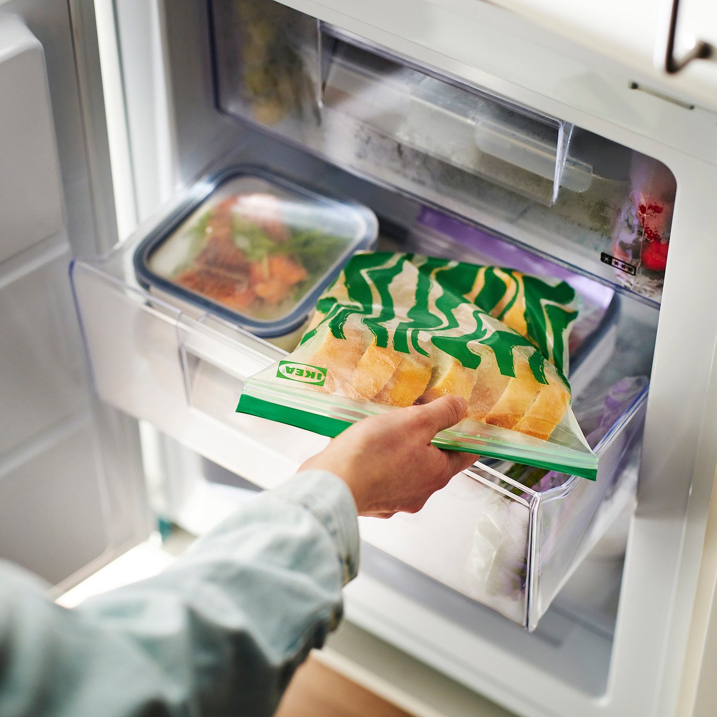 Vanno In Microonde IKEA ISTAD Sacchetti Alimentari Richiudibili