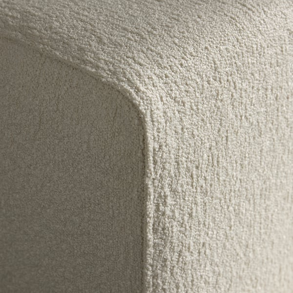 JÄTTEBO Elemento chaise-longue sinistro, con bracciolo/Axvall bianco sporco