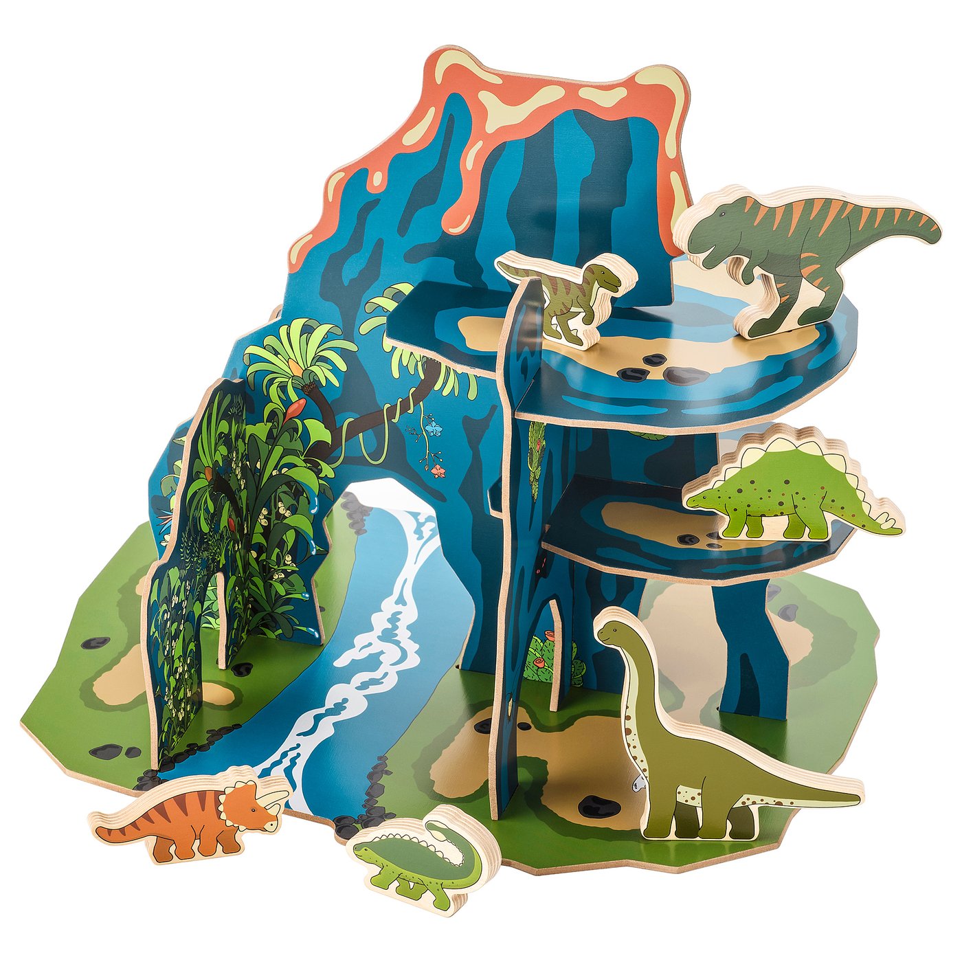 Jattelik Set Il Mondo Dei Dinosauri 12 Pezzi Ikea It