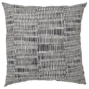 Cuscino Con Scritta "Faul" (Fannullone), Grigio, 30x50 Cm, In Misto Cotone, Lavabile, Certificato OEKO-TEX