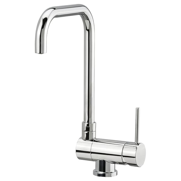 Rubinetto da cucina JUTTERN cromato, design elegante, pieghevole, resistente in ottone e acciaio inossidabile.