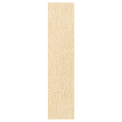 Porta KALBÅDEN in stile pino per platsa, beige chiaro, rettangolare, design rustico moderno.