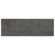 KALHYTTAN: pannello rettangolare grigio scuro, texture laminata liscia, effetto cemento.