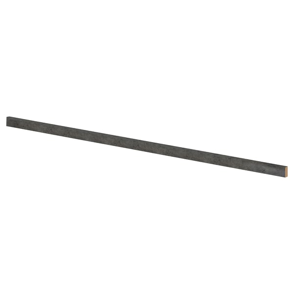 Strisce di laminato grigio - bordi decorativi dell'armadio