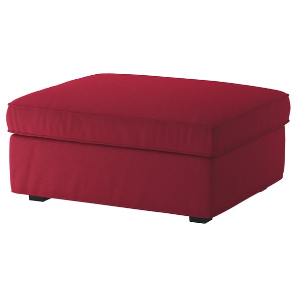 KIVIK Fodera per poggiapiedi/contenitore - Orrsta rosso - IKEA