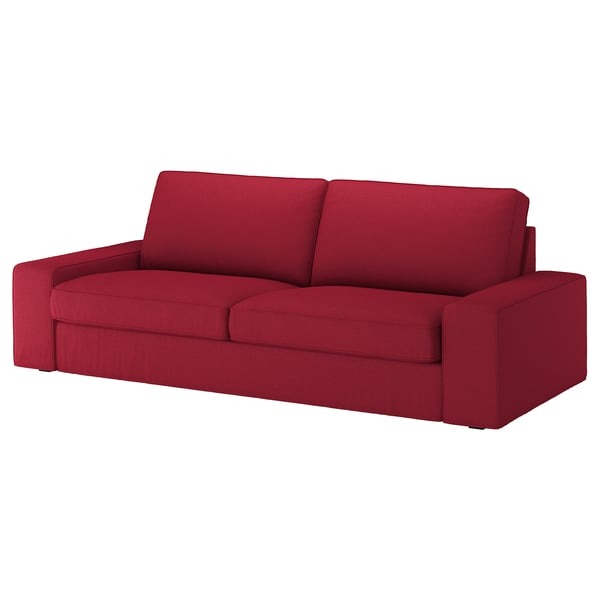 Kivik Divano A 3 Posti Orrsta Rosso Ikea It