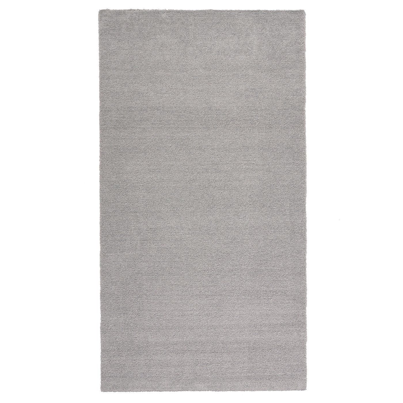 KNARDRUP Tappeto, pelo corto - grigio chiaro 80x150 cm