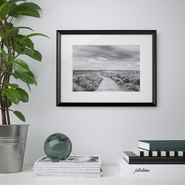 Knoppang Cornice Nero 30x40 Cm Ikea It