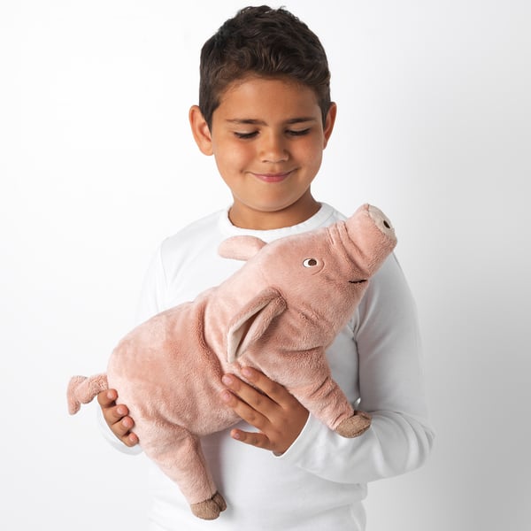 Peluche Cochon ROVYS De Plush & Company - 33 Cm, Modèle 05918, Neuf