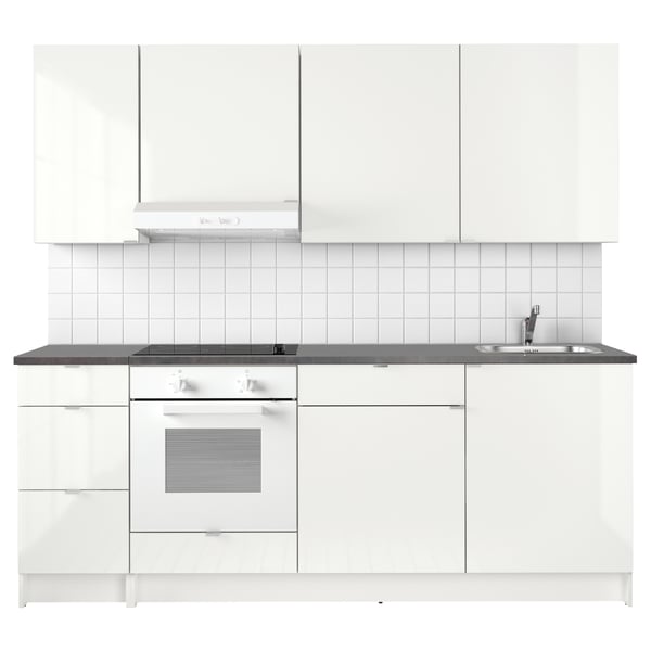 KNOXHULT Cucina - lucido bianco - IKEA IT