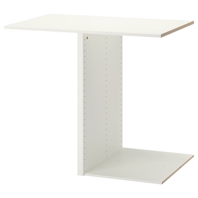 KOMPLEMENT divisorio per armadio bianco, a forma di U, truciolare, contenitore personalizzabile.
