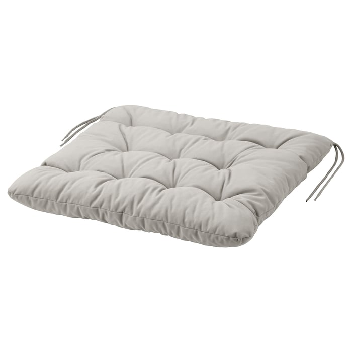 Cuscino Per Panchina Da Giardino 180x60 Cm - Imbottito In Schiuma, Fodera In Poliestere, Colore Beige