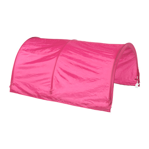 dettagli su ikea kura tenda per letto rosa