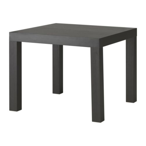 Tavolino/contenitore Ikea Tavolino Lack Nero 55x55x45cm, Carico